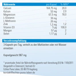 Mineral Formula plus | Knochen, Nerven, Hirn, Blut