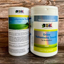 Grüne vulkanische Tonerde