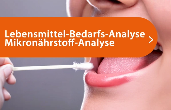 Bedarfsanalysen - Speichelproben