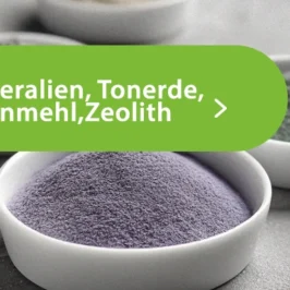 Mineralien-Tonerde-Steinmehl-Zeolith